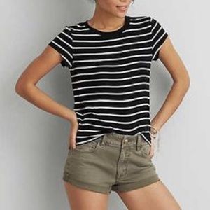 Striped Short Sleeve Shirt